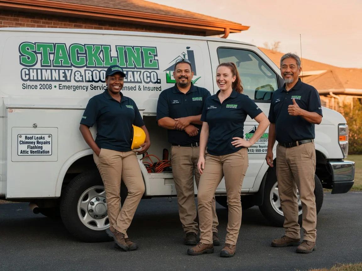 Chimney flashing repair company in Durand, MI